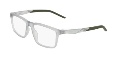 Nike 7295 Men's Glasses, Grey, Size 55 In Opaque Wolf Grey