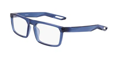 Nike 7306 Men's Glasses, Blue, Size 55