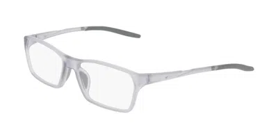 Nike 7410 030 Men's Glasses Grey Size 57 - Free Lenses - Blue Light Block Available