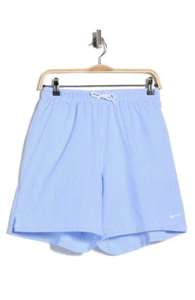 Nike 7-inch Volley Swim Shorts In Blue
