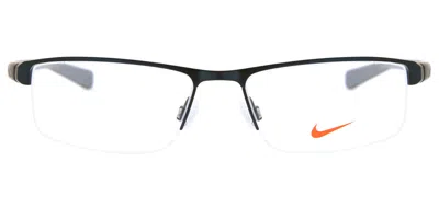 Nike 8097 400 Men's Glasses Blue Size 55 - Free Lenses - Blue Light Block Available In White