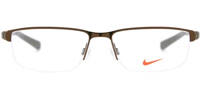 Nike 8098 Men's Glasses, Brown, Size 56
