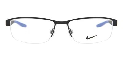 Nike 8138 N 008 Men's Glasses Black Size 56 - Free Lenses - Blue Light Block Available