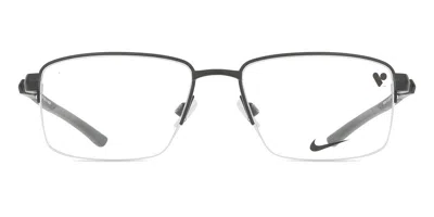 Nike 8141 001 Occhiali Da Vista Neri Per Uomo (solo Montatura) In Black