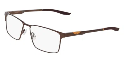 Nike 8143 212 Men's Glasses Brown Size 57 - Free Lenses - Blue Light Block Available