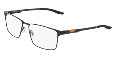 Nike 8143 411 Men's Glasses Blue Size 57 - Free Lenses - Blue Light Block Available