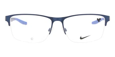 Nike 8153 Men's Glasses, Blue, Size 55