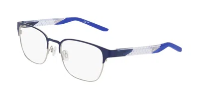 Nike 8156 412 Men's Glasses Blue Size 52 - Free Lenses - Blue Light Block Available
