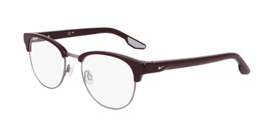 Nike 8402 N Men's Glasses, Burgundy, Size 50
