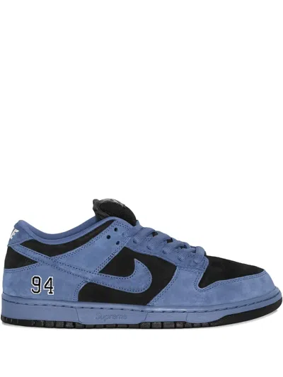 Nike 94 Number Suede Trainers In Blue