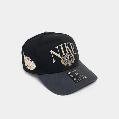 Nike A Frame Rise Cap In Black