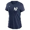 Nike Aaron Judge New York Yankees Fuse  Women's Mlb T-shirt In Blue