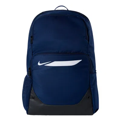 Nike Academy 30l Backpack 'midnight Navy Black White' In Blue