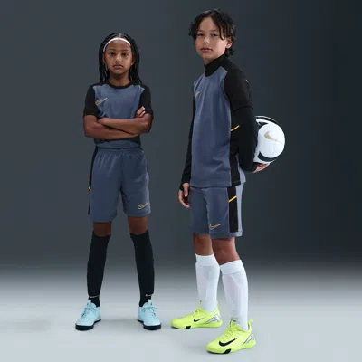 Nike Academy Big Kids' Dri-fit 7" Soccer Shorts In Blue