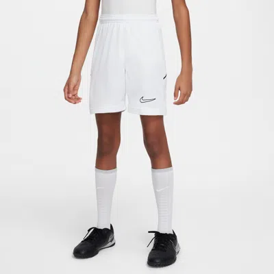 Nike Academy Big Kids' Dri-fit 7" Soccer Shorts In White