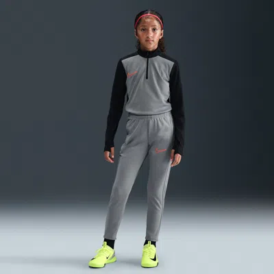 Nike Academy Big Kids' Dri-fit Soccer Pants In Gray
