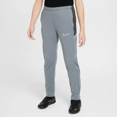 Nike Academy Big Kids' Dri-fit Soccer Pants In Grey