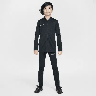 Nike Academy Big Kids' Dri-fit Soccer Tracksuit In Black