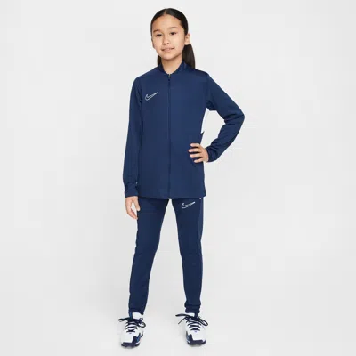Nike Academy Big Kids' Dri-fit Soccer Tracksuit In Blue