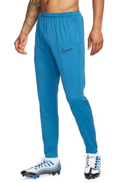 Nike Academy Dri-fit Soccer Pants In Industrial Blue/black