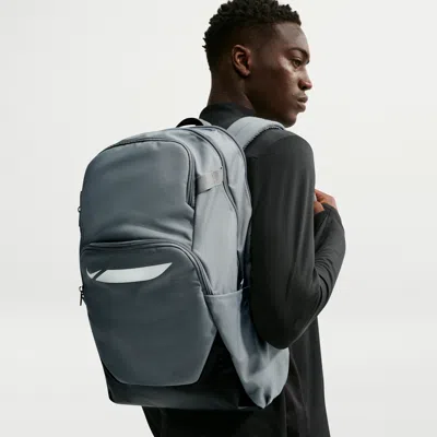 Nike Academy Soccer Backpack (large, 30l) In Grey