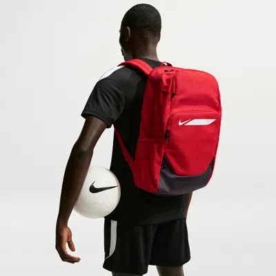 Nike Academy Soccer Backpack (large, 30l) In Red