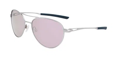 Nike Ace Driver I E Ev24042 902 Men's Sunglasses Silver Size 59 In Black