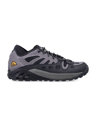 Nike Black & Gray Acg Air Exploraid Sneakers In Graphit