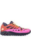 Nike Exploraid Mesh Panels Perforated Rubber Sole In Rosa