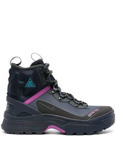 Nike Acg Air Zoom Gaiadome Gore-tex High-top-sneakers In Schwarz