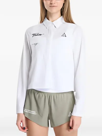 Nike Acg Aireez Graphic-print Shirt In Multi