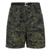 Nike Acg All-over Print Trail Shorts 'green' In Multi