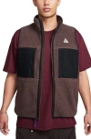 Nike Acg Arctic Wolf Vest Baroque Brown In Baroque Brown/ Black