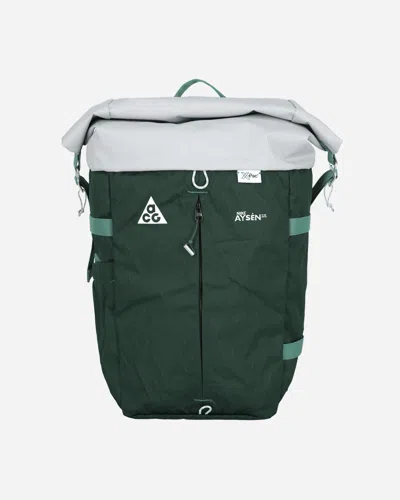 Nike Acg Aysén Day Pack (32l) Vintage Green / Light Iron Ore In Multicolor
