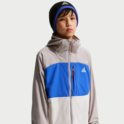 Nike Acg Big Kids' Five Towers Jacket In Gray