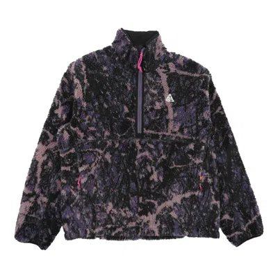 Pre-owned Nike Acg Canwell Glacier Fleece Jacket 'dark Raisin/black/summit White' | Multi-color | Men's Size X