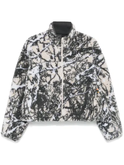 Nike Acg Canwell Glacier Jacket In White