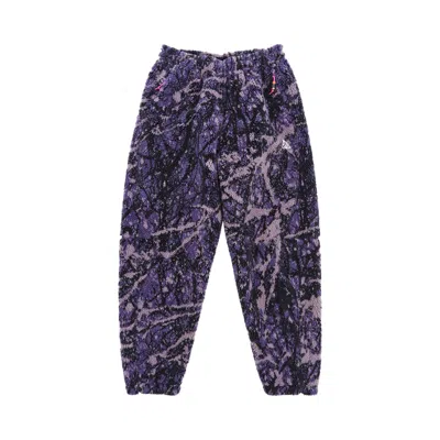 Pre-owned Nike Acg Canwell Glacier Therma-fit Adv Windproof Pants 'dark Raisin/black/summit White' | Multi-col
