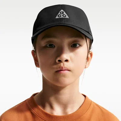 Nike Acg Club Older Kids' Club Cap In Black
