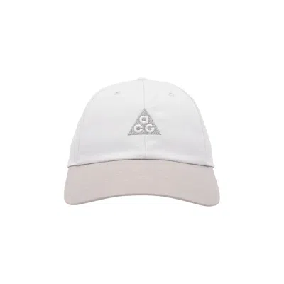 Pre-owned Nike Acg Club Unstructured Cap 'photon Dust/college Grey' | White | Men's Size L/xl