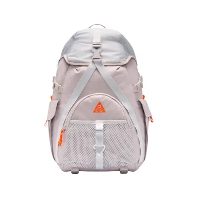 Pre-owned Nike Acg "daymax" Backpack (25l) 'college Grey/grey Fog/safety Orange' | Men's Size Onesize
