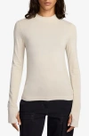 Nike Women's  Acg "delta River" Dri-fit Adv Long-sleeve Top In Light Ore Wood Brown/khaki