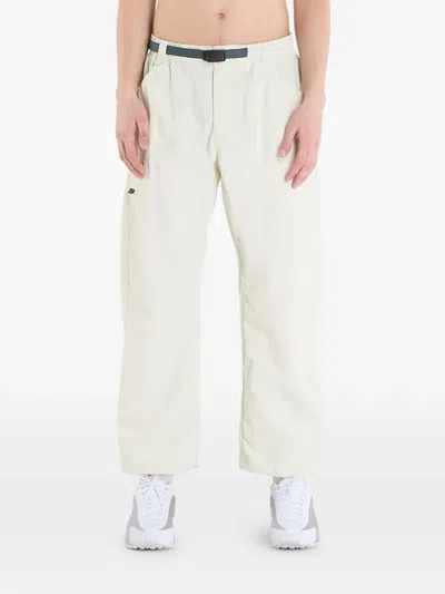 Nike Acg Dolomiti Straight-leg Trousers In White