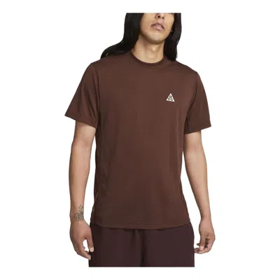 Nike Acg Dri-fit Adv ""goat Rocks"" T-shirt 'brown'