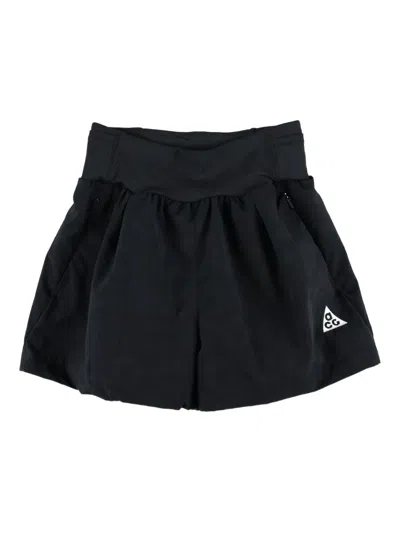 Nike Kids' Acg Dri-fit Pleated Shorts In Black
