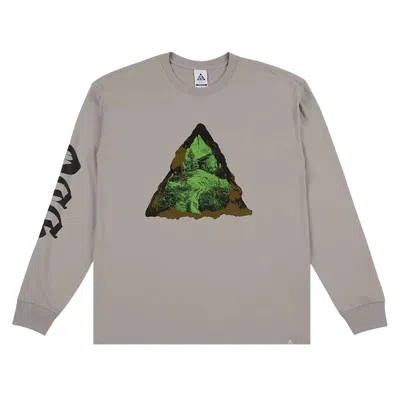 Pre-owned Nike Acg Dri-fit Long-sleeve Tee 'college Grey' | Men's Size S In Gray