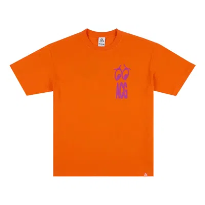 Pre-owned Nike Acg Dri-fit Tee 'safety Orange' | Men's Size S