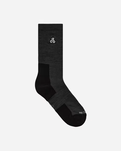 Nike Acg Everyday Cushioned Crew Socks Anthracite In Multicolor