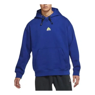 Nike Acg Fleece Stay Warm Pullover Sports Couple Style Royal Blue