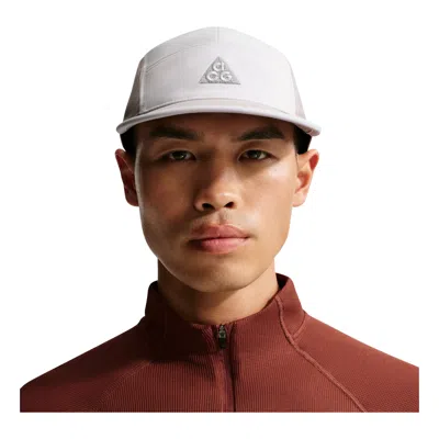 Nike Acg Fly Soft Cap 'photon Dust College Grey' In White